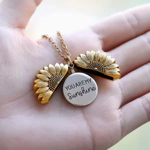 Dámský náhrdelník "Slunečnice"